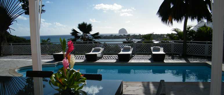 Location villa Martinique, Le Diamant (6 pers.)