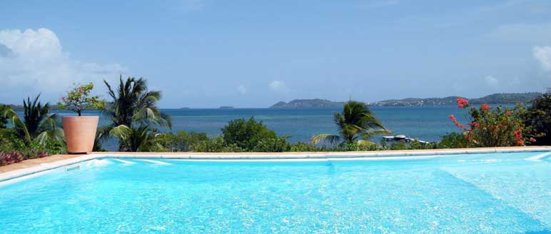 Villa face à la mer, Le Robert (Martinique) - 10 pers.
