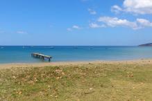 Plage d'Anse Caraïbes sable roux