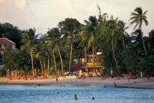 La plage de l'Anse Mitan