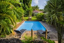 Location Villa 11 personnes Deshaies Guadeloupe-terrasse