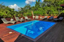Location villa 5 chambres 10 personnes avec piscine à Deshaies en Guadeloupe 