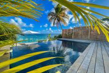 A louer villa 4 chambres au Gosier avec piscine et vue mer - vue mer.