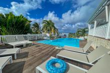 A louer villa vue mer le moule Guadeloupe-Piscine vue mer-1