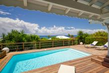 Location villa de standing 6 prsonnes Vue Mer Ste Anne St François Guadeloupe