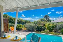 Villa 1 chambre pour 2 personnes avec piscine vue mer Ste Anne Guadeloupe