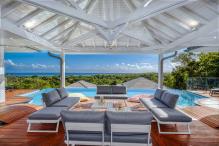 Villa vue mer Sainte Anne Guadeloupe - vue Marie Galante et Mer