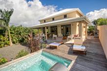 A louer en Guadeloupe villa avec jacuzzi pour 6 personnes St François
