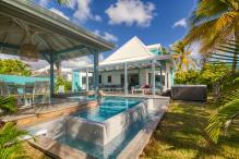 Guadeloupe villa rentals in St François 4 bedrooms near the beach in St François