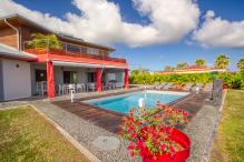 Guadeloupe St François villa à louer pour 8 personnes avec piscine et vue mer