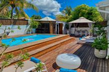 Location villa 3 chambres pour 6 personnes avec piscine à proximité de la plage à St François en Guadeloupe