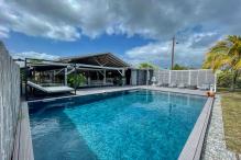 Location villa Guadeloupe Saint François - Villa 4 chambres 10 personnes - Vue Mer - Piscine - Boulodrome