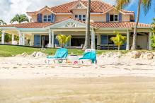  Guadeloupe beachfront villa rental - Swimming pool with sea view