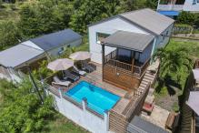 Location villa piscine vue mer Vieux Habitants Guadeloupe_Ensemble