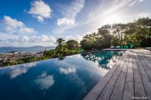 location villa de grand luxe martinique vue mer piscine