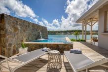 location villa martinique au françois avec piscine et vue mer