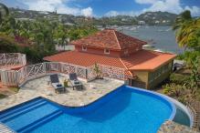 location villa de standing piscine 6 chambres vue d'ensemble