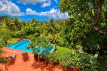 Location villa Martinique - Sainte Anne - Terrasse et piscine