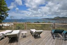 Location vacances Martinique - Studio 2 personnes Sainte-Anne Martinique - Terrasse et vue mer