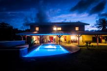 Location Ecolodge Martinique - Vue de nuit