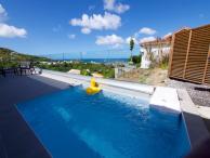 location villa de standing trois ilets Martinique vue mer piscine 