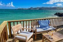 Location Cottage 2 chambres Baie Nettlé Saint Martin-patio-1
