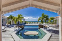 Location villa Saint Martin Les Terres Basses Hillside - Piscine - 5 chambres 10 personnes - Vue Mer - Jacuzzi