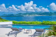 A louer villa 3 chambre Terres Basses Saint Martin_ Piscine