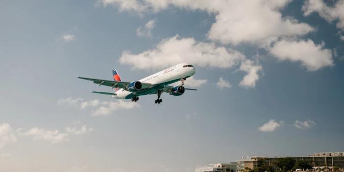 Avion à Saint Martin