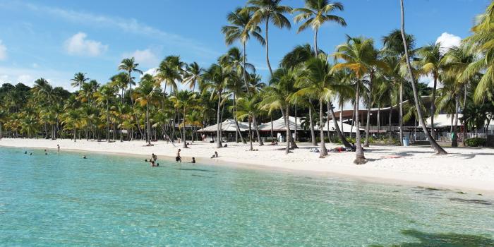 Plage de la Caravelle lagon