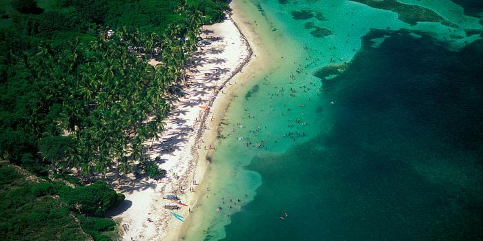 Anse Michel vue du ciel
