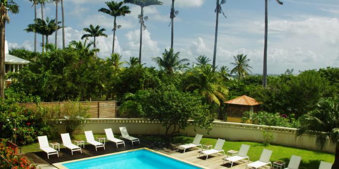 Habitation du Comté in Guadeloupe - swimming pool