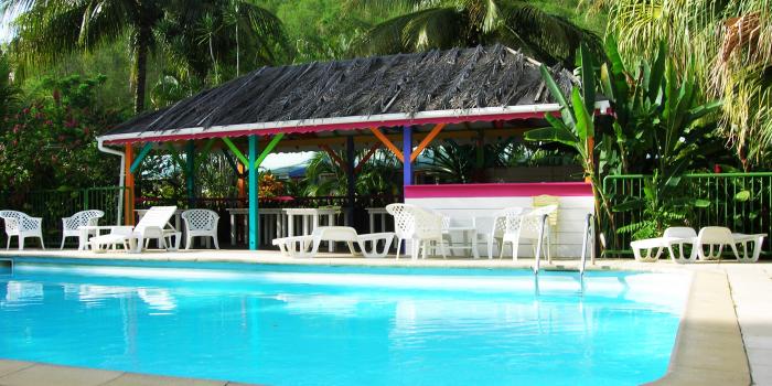 Residence Fleurs des Iles - Deshaies - Guadeloupe - swimming pool