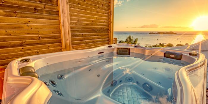 Villa Bouillante Guadeloupe__Coucher du soleil