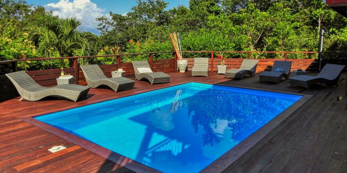 Location villa 5 chambres 10 personnes avec piscine à Deshaies en Guadeloupe