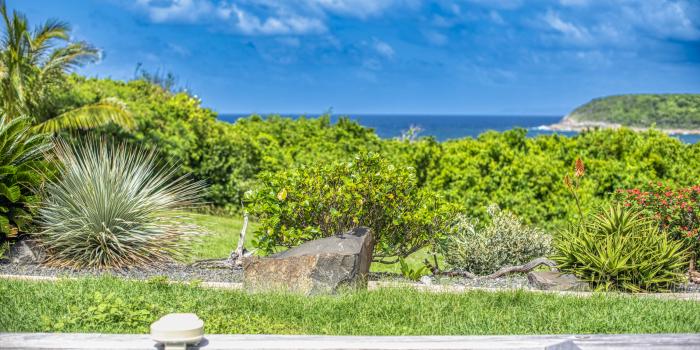Location villa piscine accès et vue mer Le Moule Guadeloupe_vue mer