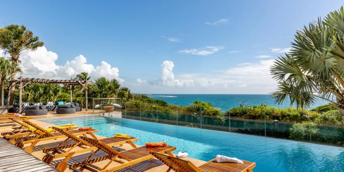 Villa de luxe en Guadeloupe à Sainte Anne pour 10 personnes