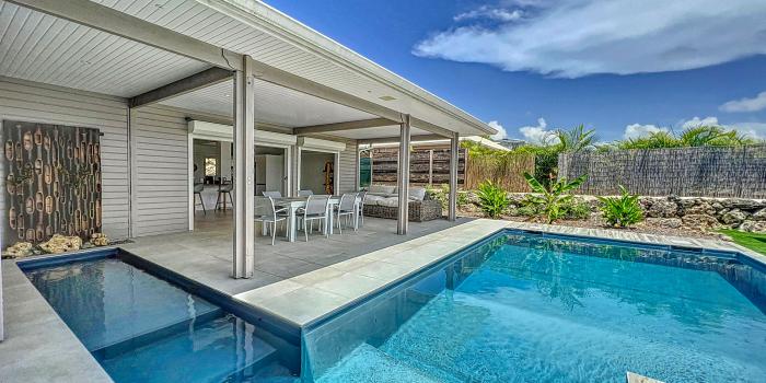 Location villa Sainte Anne Guadeloupe_karukera-vue ensemble