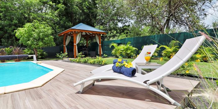 A louer St François Guadeloupe Villa Anae avec piscine