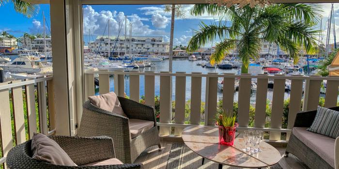 A louer sur la Marina de Saint François en Guadeloupe Appartement 1 chambre pour 2 personnes