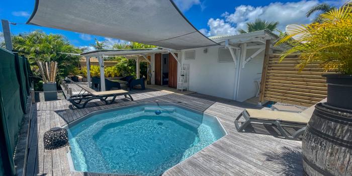 Location villa Guadeloupe Saint François - vue d'ensemble
