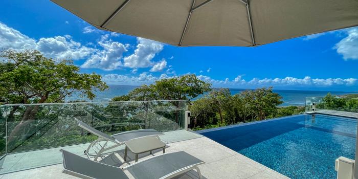 Guadeloupe Saint François location villa vue mer__vue ensemble