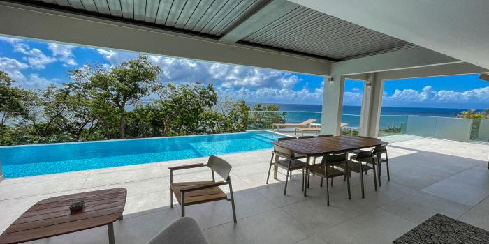 Guadeloupe Saint François location villa vue mer__terrasse