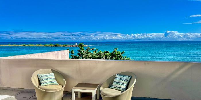 A louer appartement Saint François Guadeloupe-Vue Marie Galante
