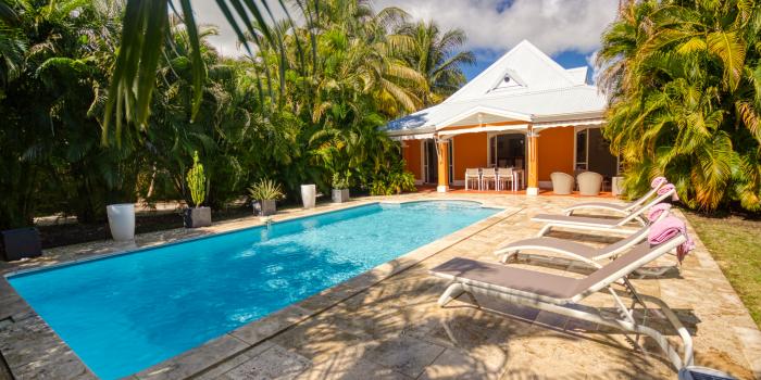 Villa with swimming pool Guadeloupe - terrace