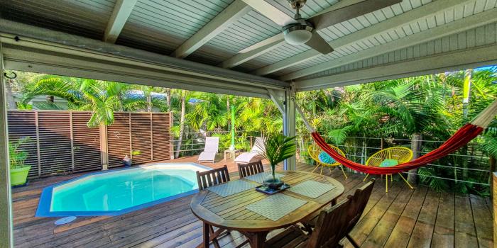 A louer bungalow piscine Saint François Guadeloupe - Ensemble