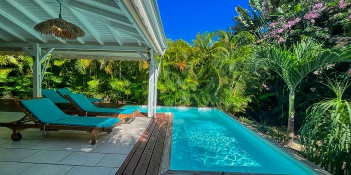 Villa à louer Saint François Guadeloupe__VUE ENSEMBLE