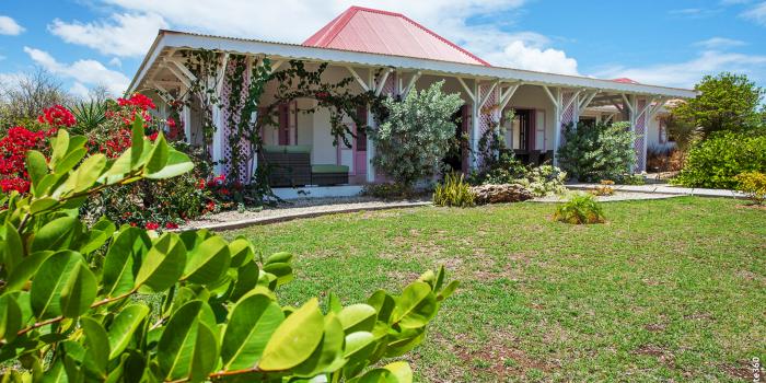 Charming rental villa Marie Galante - overview