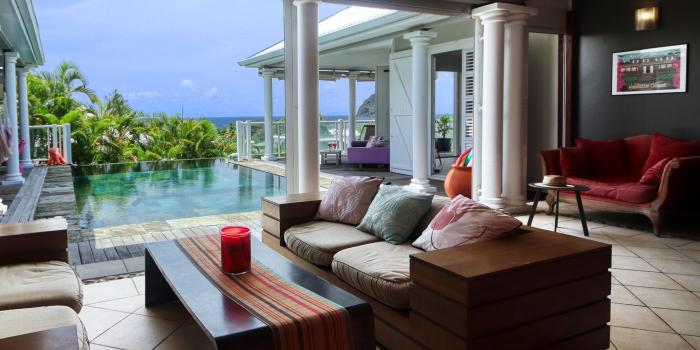 Location villa luxe Martinique - Salon 1
