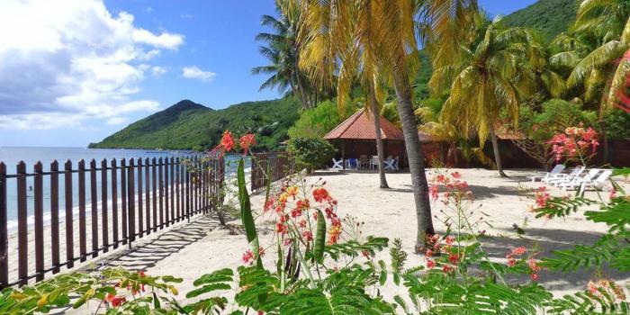 Villa sur la plage Martinique - Le-jardin-plage